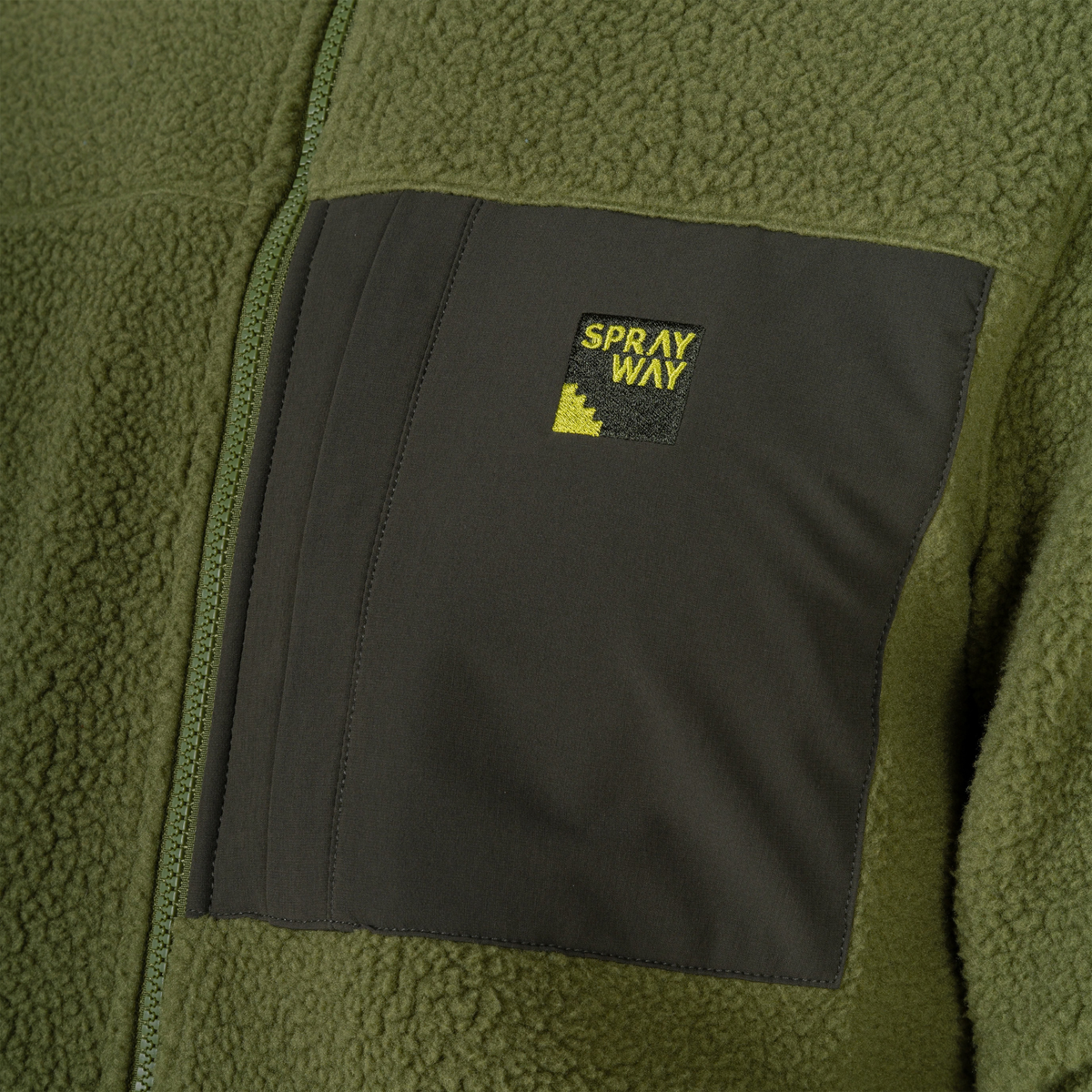 Sprayway Men's Whitle Full Zip Fleece Jacket SP-01753 Cypress Forest SP-007561
