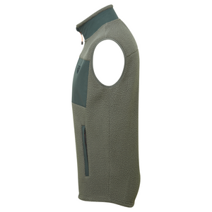 Sprayway Men's Whitle Sherpa Fleece Vest (Bonsai/Dark Spruce)