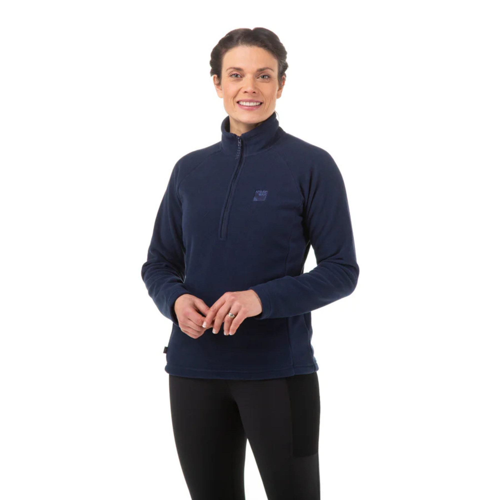 Sprayway Women's Atlanta Half Zip Fleece Top (Blazer)