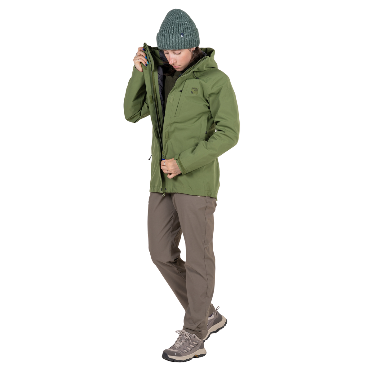Sprayway Women's Atlanta InterActive 2L Waterproof Jacket SP-01752 Cypress SP-008868