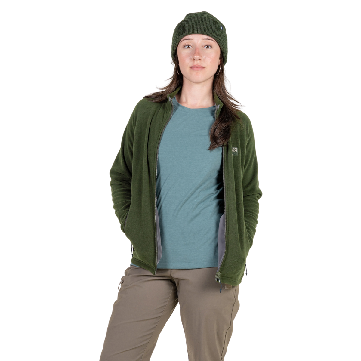 Sprayway Women's Atlanta InterActive Full Zip Fleece Jacket SP-01058 Forest SP-009218