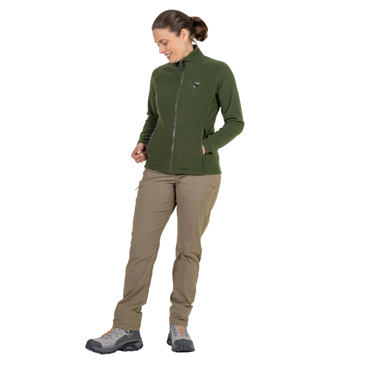 Sprayway Women's Atlanta InterActive Full Zip Fleece Jacket SP-01058 Forest SP-009218