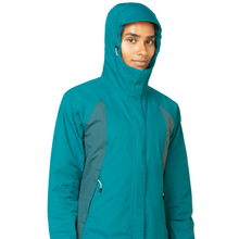 Load image into Gallery viewer, Sprayway Women&#39;s Atlanta Interactive 2L Waterproof Jacket (Blue Lagoon/Marine)
