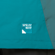 Load image into Gallery viewer, Sprayway Women's Atlanta Interactive 2L Waterproof Jacket (Blue Lagoon/Marine)
