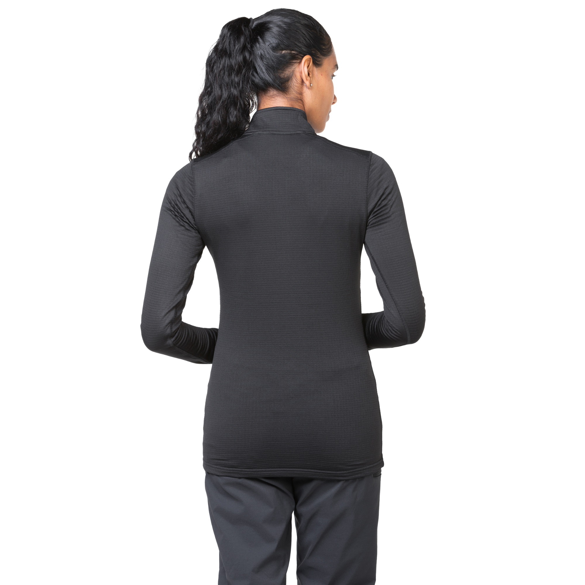 Sprayway Women's Effra Half Zip Base Layer Top (Black)