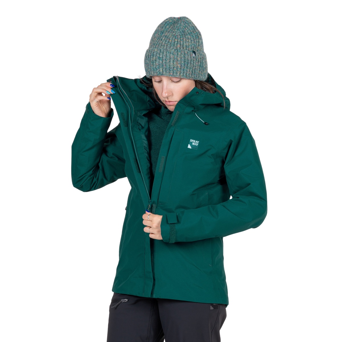 Sprayway Women's Era 2L Gore-Tex Waterproof Jacket SP-01743 Dark Sea SP-008874