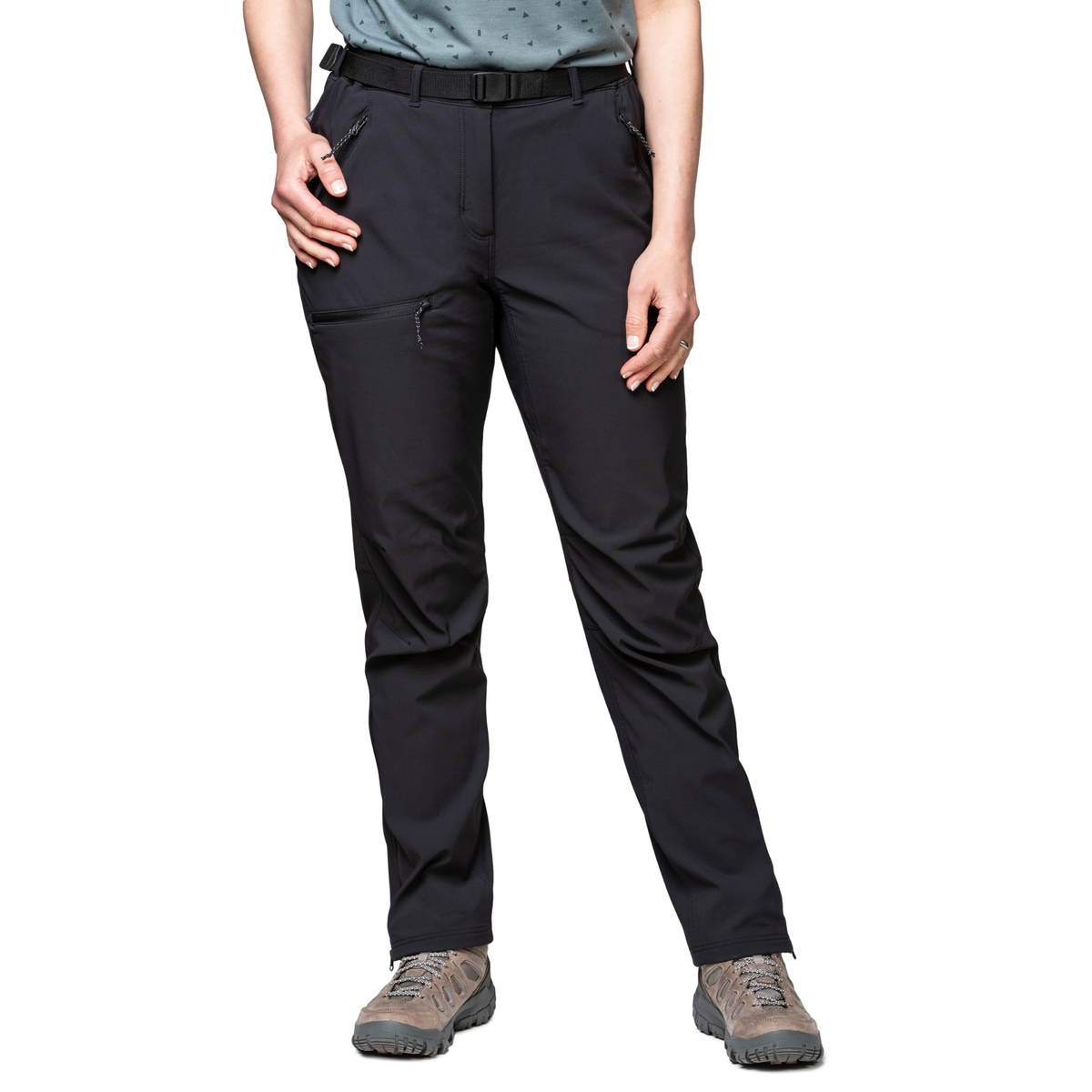 Sprayway Women's Escape Warm Softshell Trousers (Black)