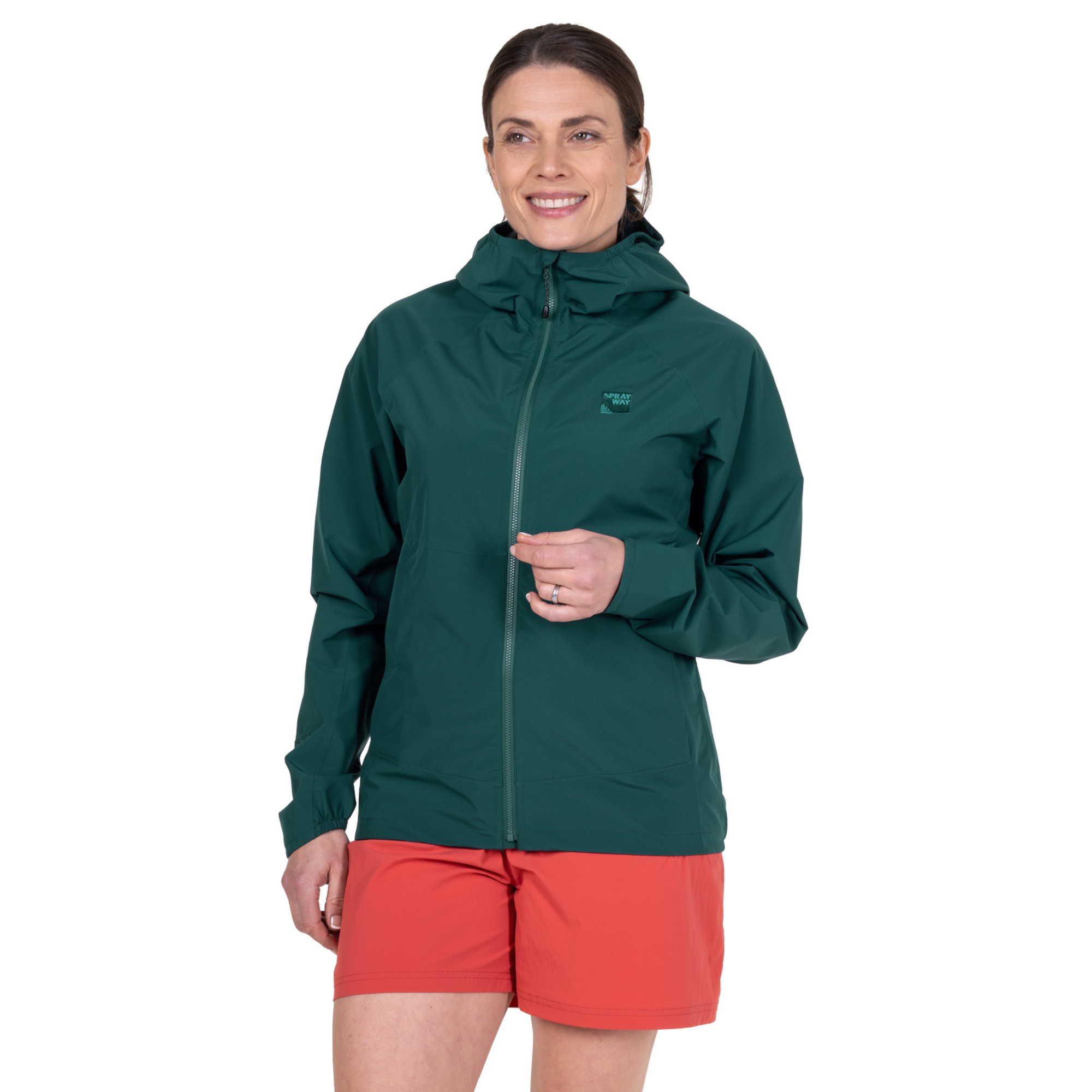 Sprayway Women's Fen 2.5L Waterproof Jacket (Dark Sea)