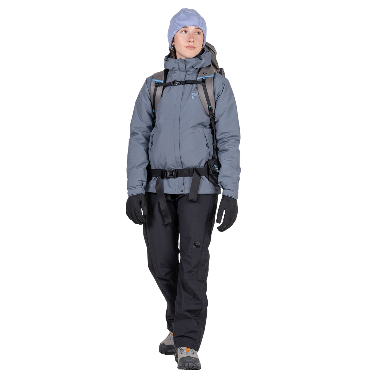 Sprayway Women's Walking Waterproof Over-Trousers SP-01006 Black SP-008108