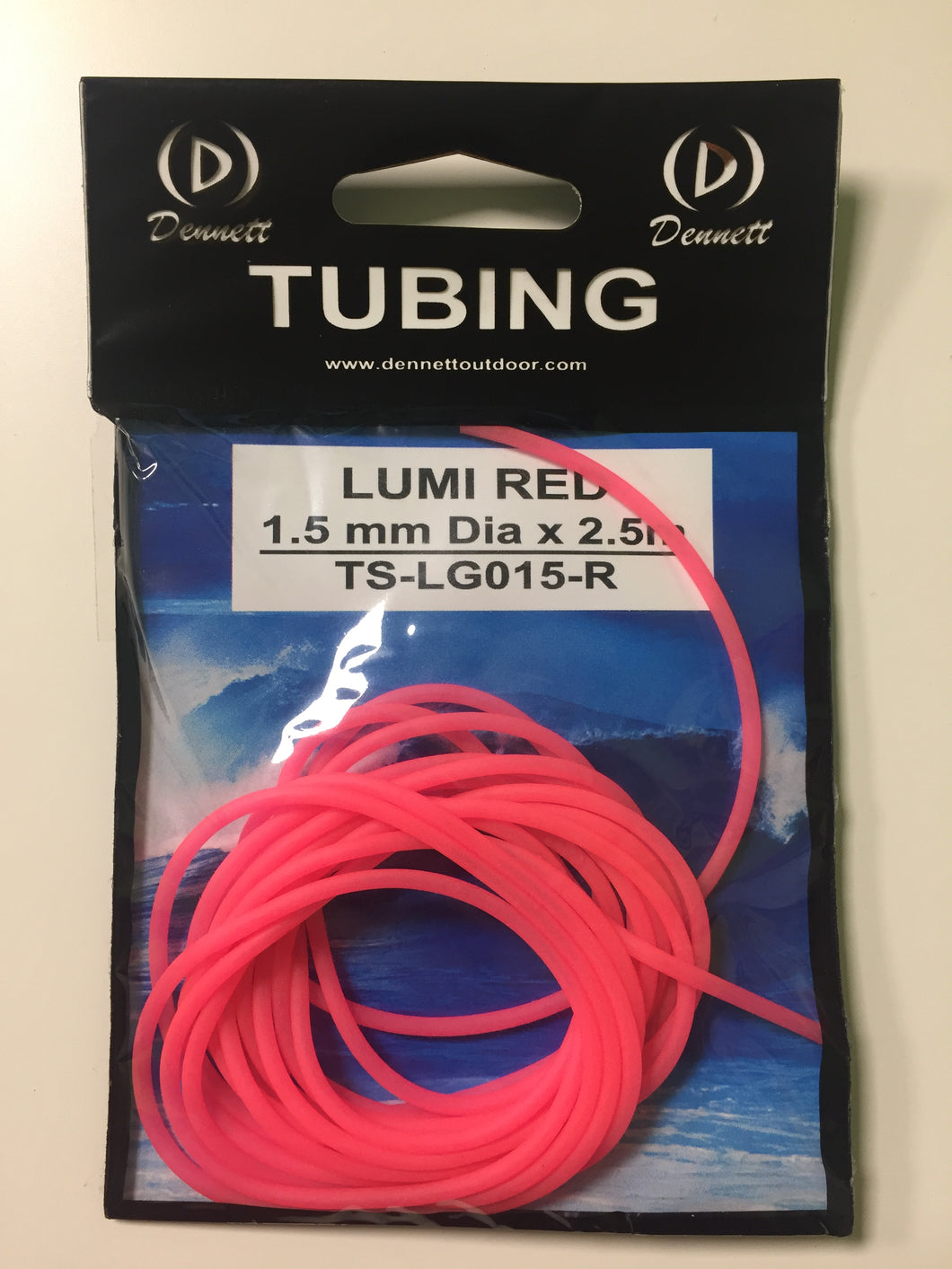 Sure Catch Lumi Tubing (1.5mm/2.5m)(Red)