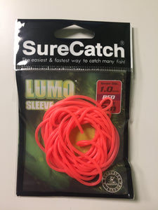 Sure Catch Lumi Tubing (1mm/2.5m)(Red)