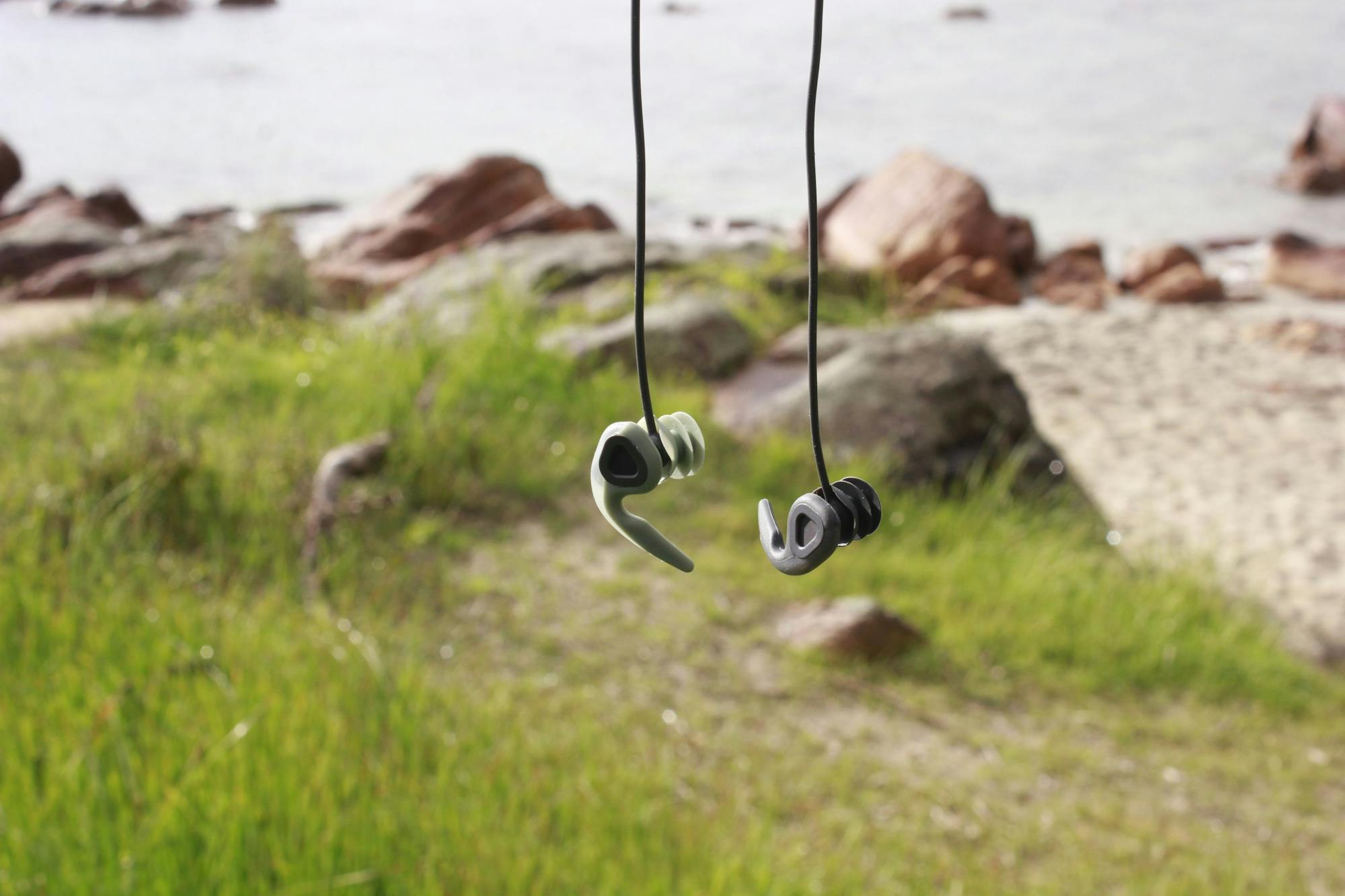 SurfEars Adult 4.0 Swim Watersports Earplugs (Black/Sage)