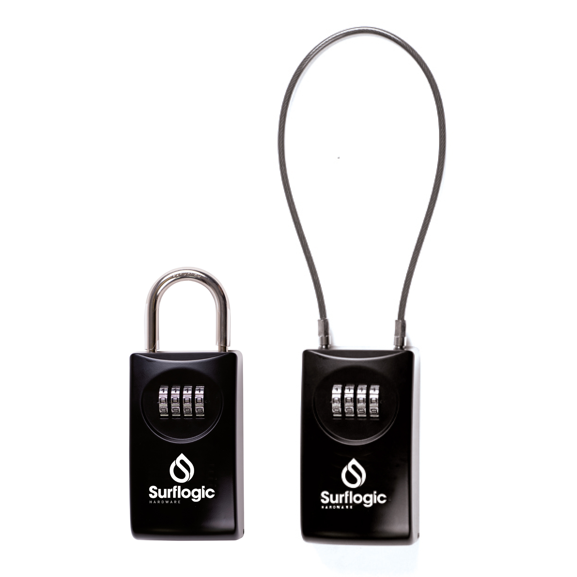 Surflogic Key Lock Double System Black 59147