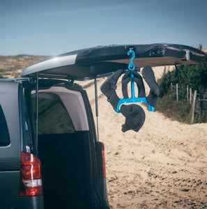 Surflogic Wetsuit Accessories Hanger Double System (Blue)