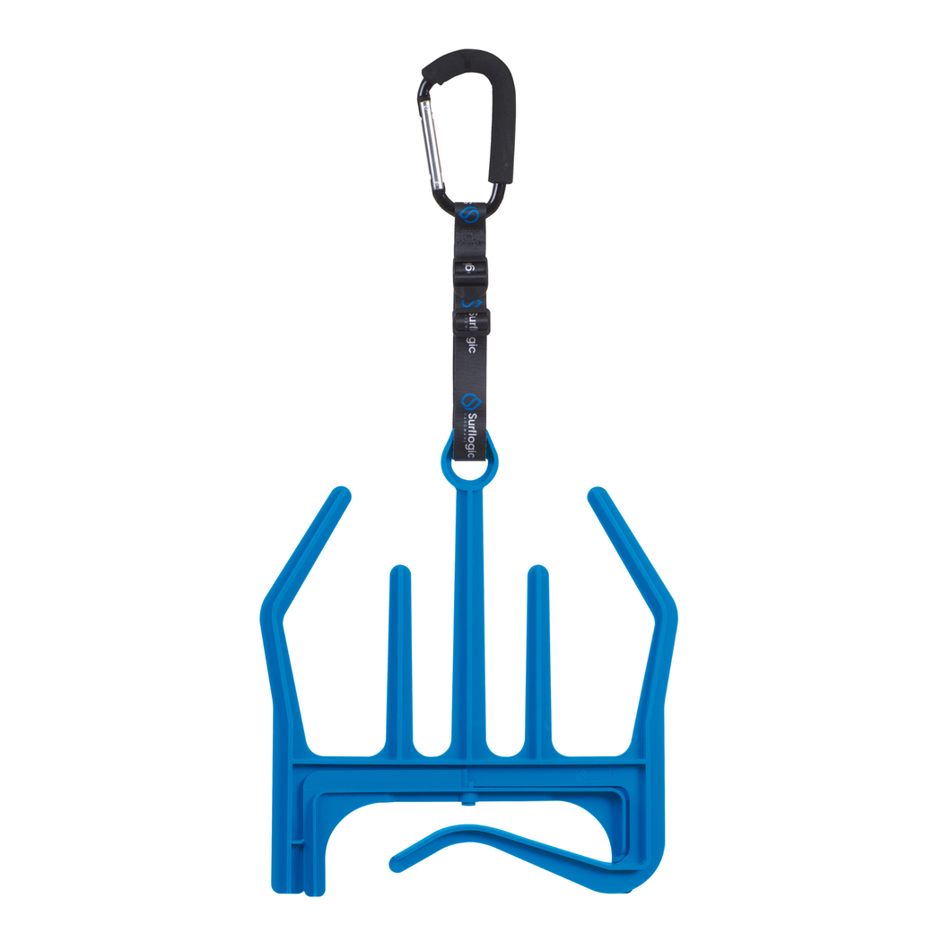 Surflogic Wetsuit Accessories Hanger Double System (Blue)
