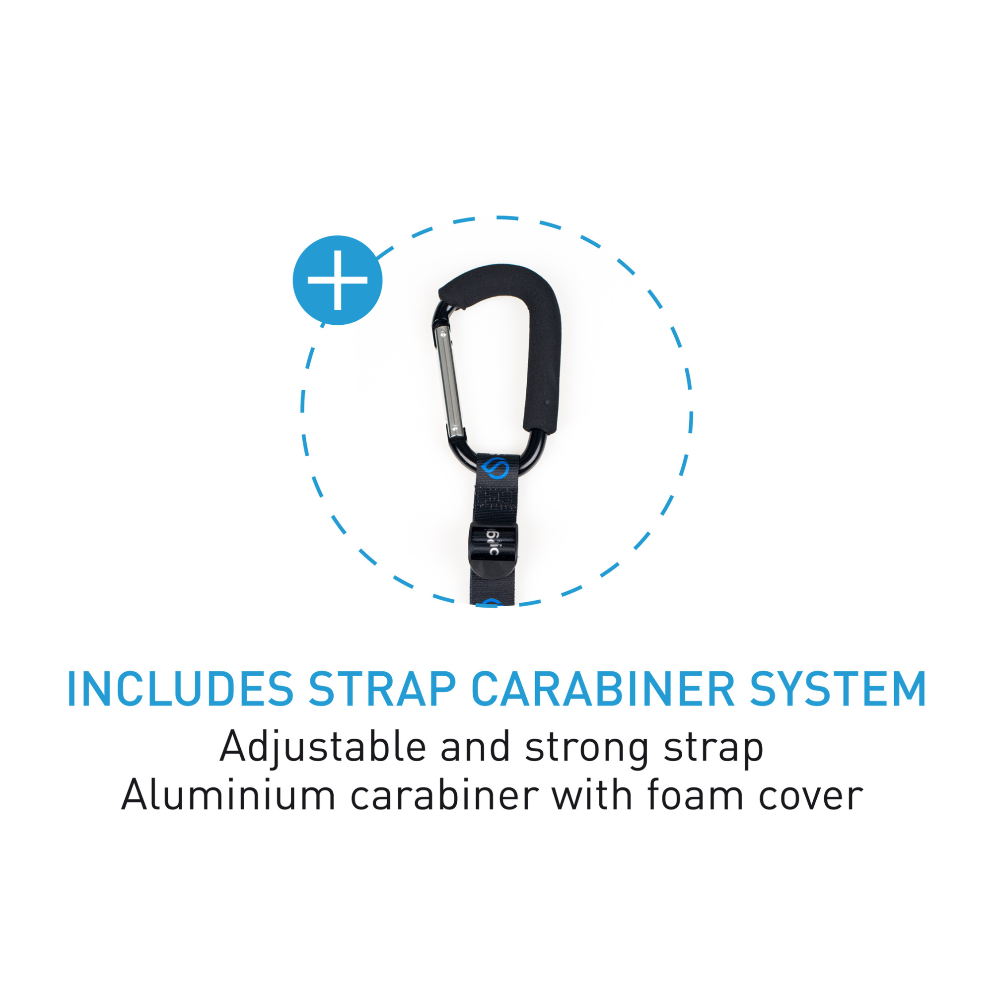 Surflogic Wetsuit Accessories Hanger Double System (Blue)