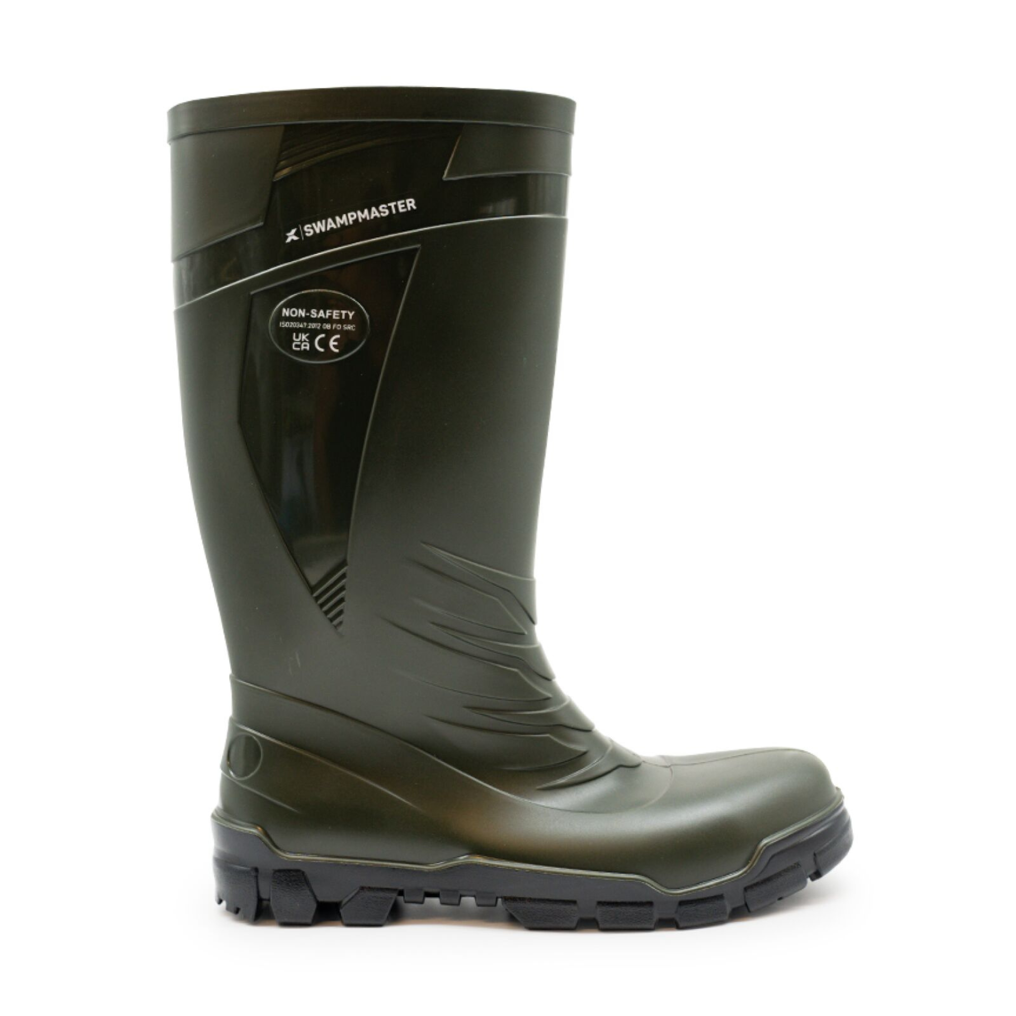 Swampmaster Unisex Vortex PVC Non-Safety Wellies (Green)