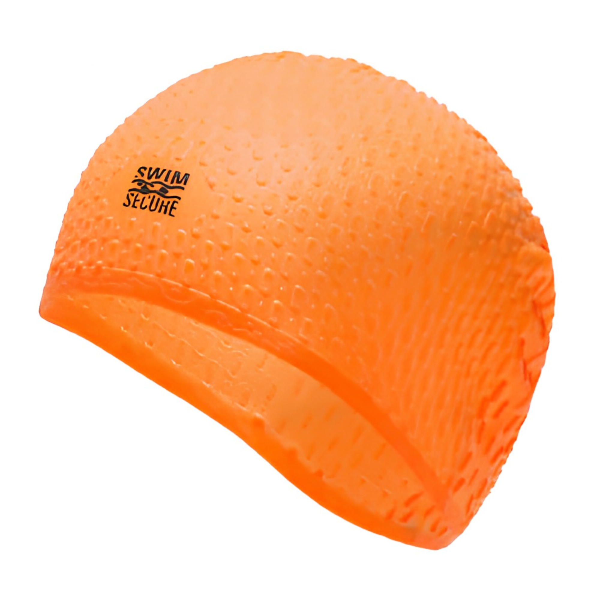 Swim Secure Bubble Swim Hat (Orange)