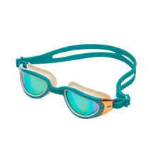 Load image into Gallery viewer, Zone 3 Attack Polarized Swim Goggles (Teal/Cream/Copper)
