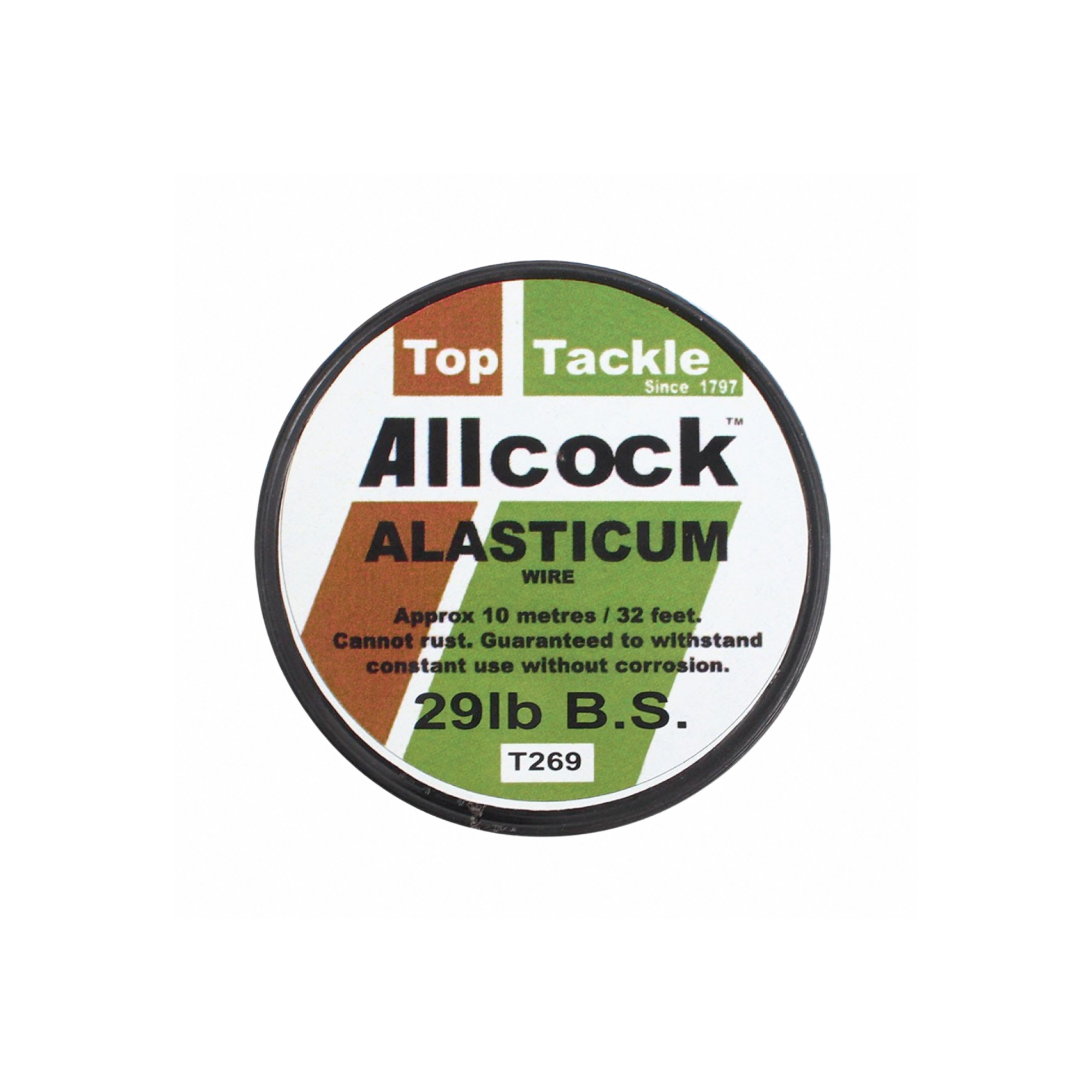 Allcock Alasticum Single Strand Wire (29lbs/10m)