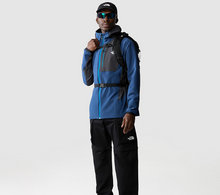Load image into Gallery viewer, The North Face Men&#39;s Athletic Outdoor Hooded Softshell Jacket (Shady Blue/Black)

