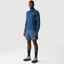 Load image into Gallery viewer, The North Face Men&#39;s Flex Quarter Zip Pullover Technical Top (Shady Blue Heather)

