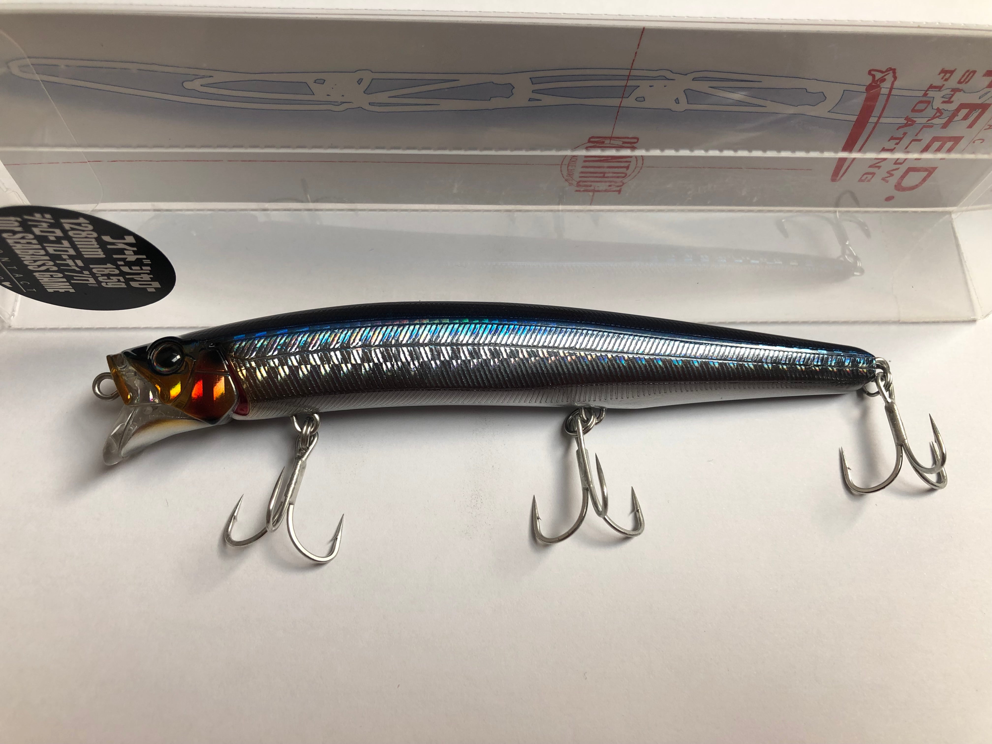 Tackle House Contact Feed Shallow Lure (18.5g/Floating/12.8cm)(12 - Silt HG Segurokatakuchi)