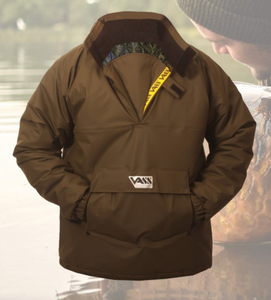 Team Vass 175 Winter Lined Waterproof Smock (Khaki)