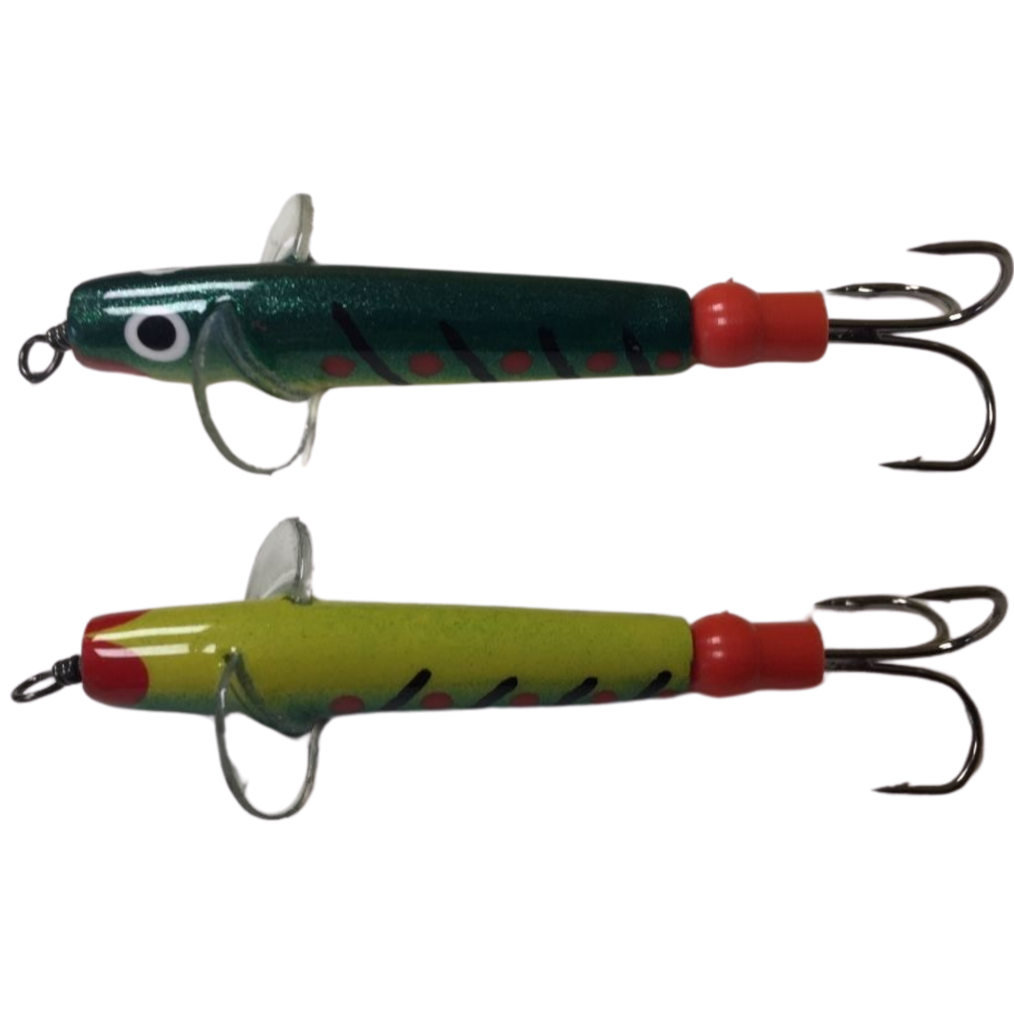 The JC Bait Minnow Lure (Size: 1.25in)(Green/Yellow)