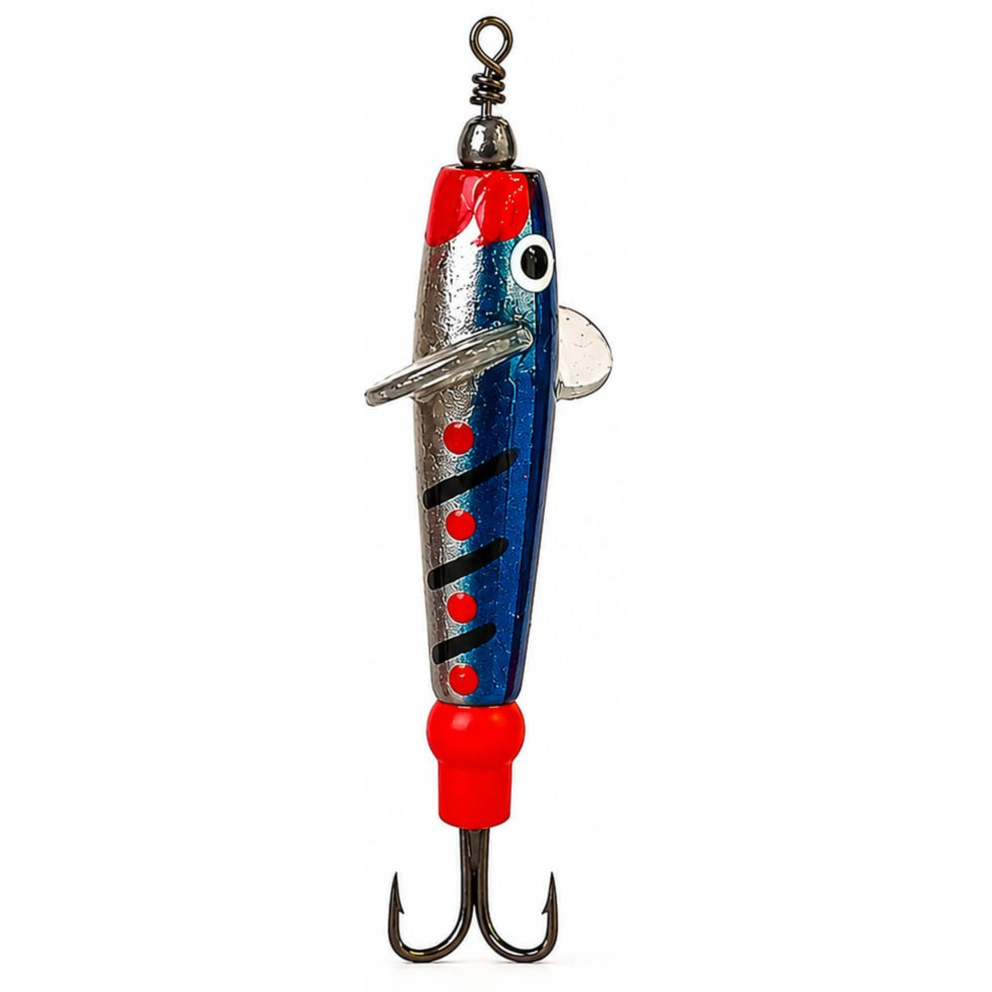 The JC Bait Minnow Lure (Size: 2.5in)(Blue/Silver)