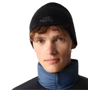 North face top beanie black