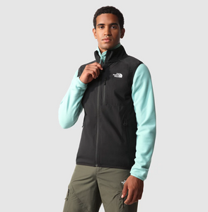 Mens north top face gilet black