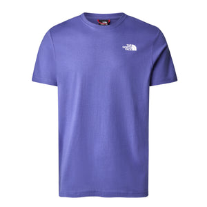 The North Face Men's Short Sleeve Red Box Tee (Cave Blue)