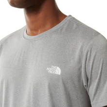 Load image into Gallery viewer, The North Face Men&#39;s Reaxion Amp Short Sleeve Technical Tee (Mid Grey Heather)
