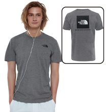 Load image into Gallery viewer, The North Face Men&#39;s Short Sleeve Red Box Tee (Medium Grey Heather)
