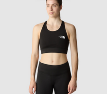 Load image into Gallery viewer, The North Face Women&#39;s Flex Sports Bra (Black/White)
