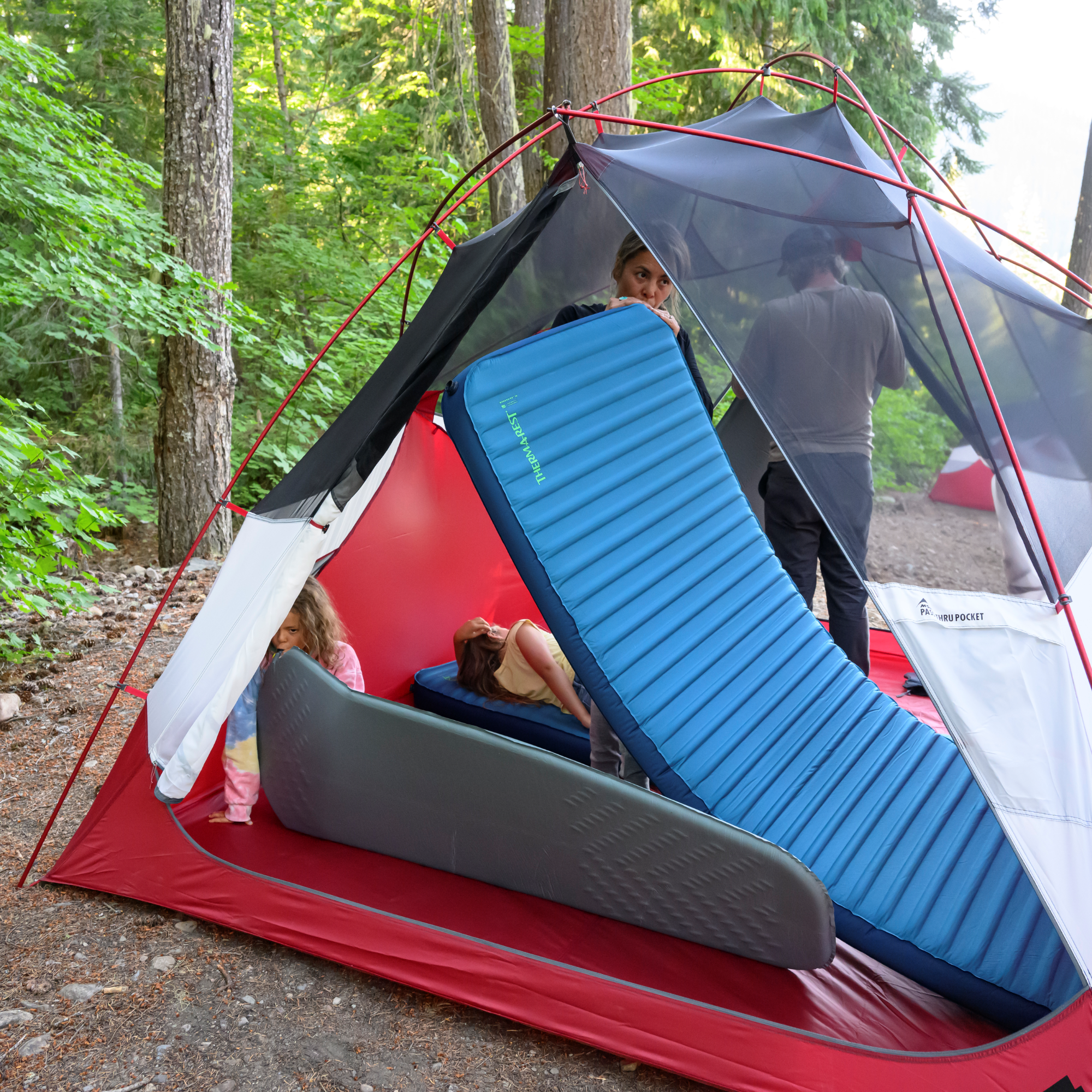 Thermarest Trail Lite Self-Inflating Sleep Mat (R-value: 3.2)(Trooper)