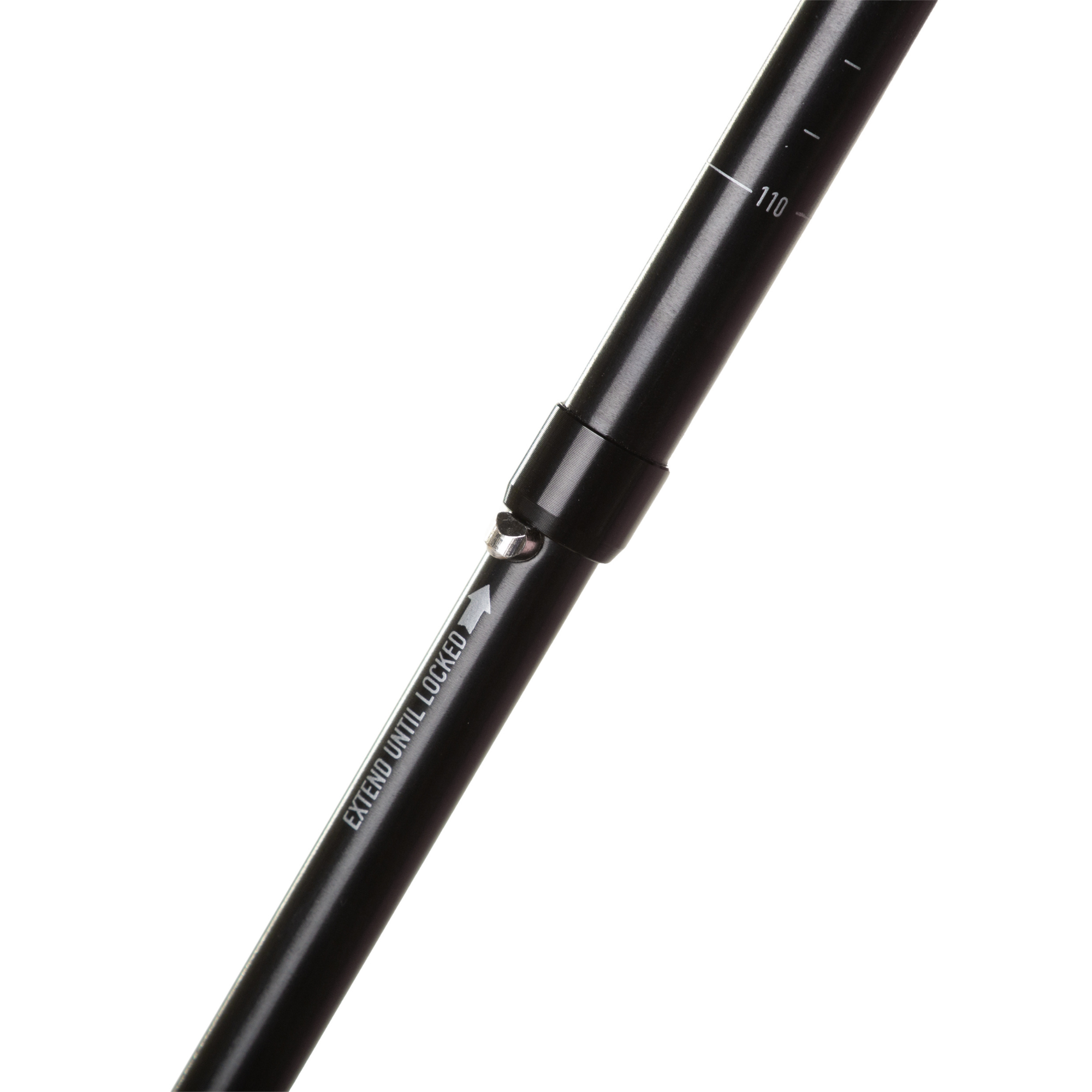 Trekmates Fold Lock Single Hiking Pole (Black)