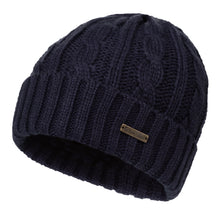 Load image into Gallery viewer, Trekmates Stormy DRY Knit Waterproof Hat (Navy)
