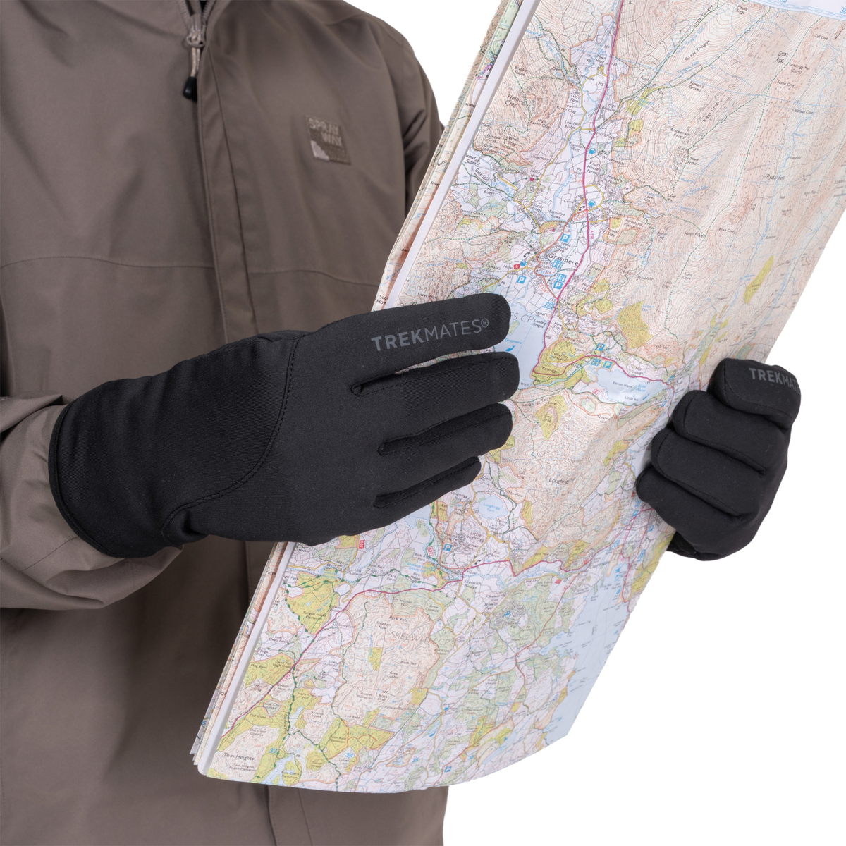 Trekmates Unisex Codale Waterproof Gloves (Black)
