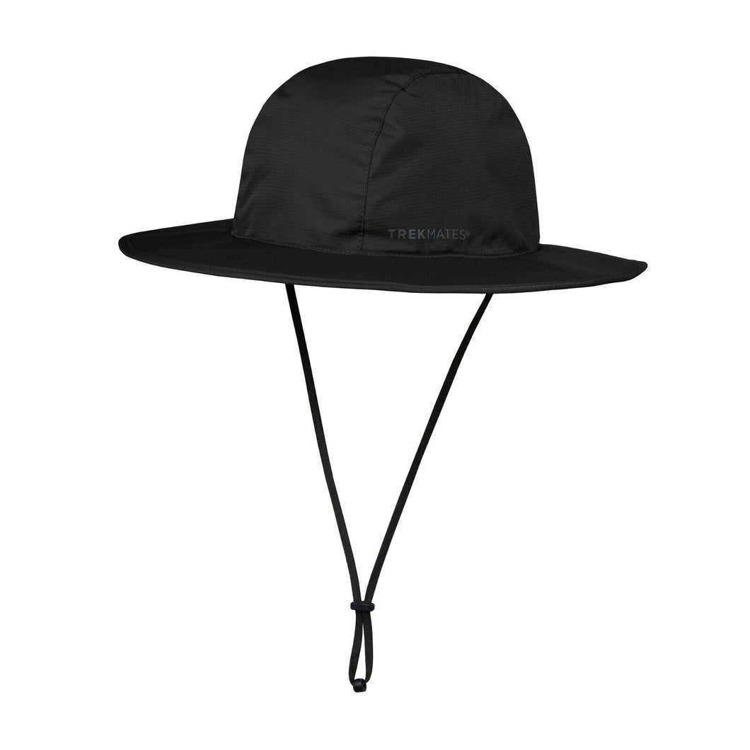 Trekmates Unisex Crookstone UPF 40+ Gore-Tex Hat (Black)