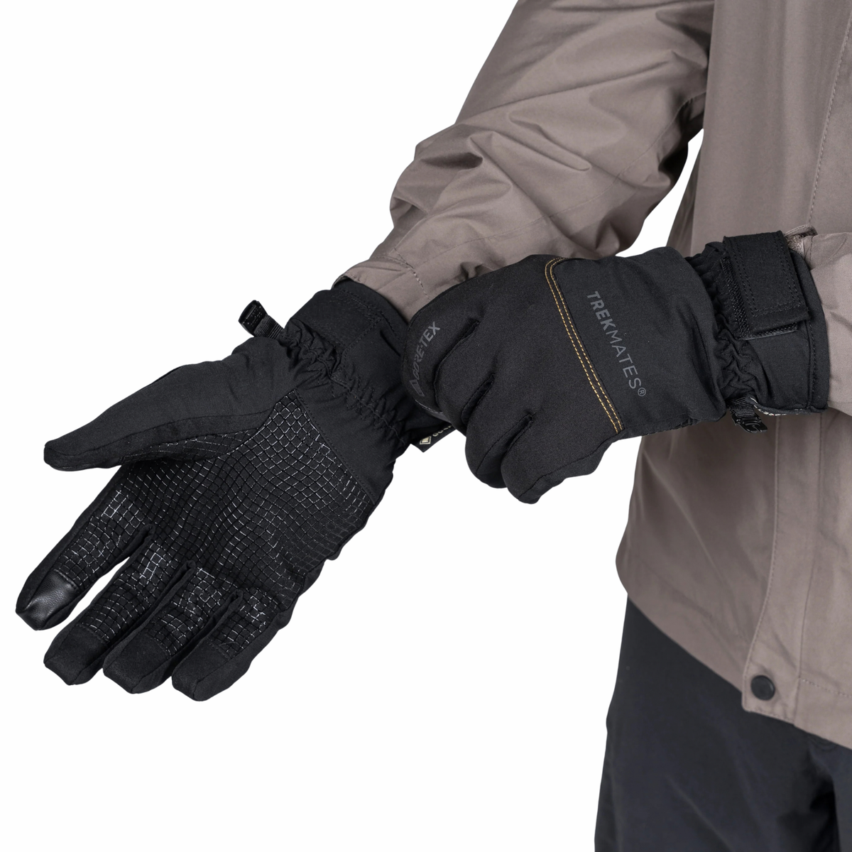 Trekmates Unisex Friktion Gore-Tex Waterproof Gloves Black TM-008647