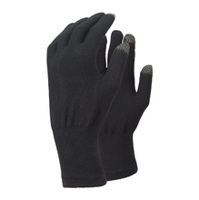 Load image into Gallery viewer, Trekmates Unisex Merino Touch Gloves (Black)
