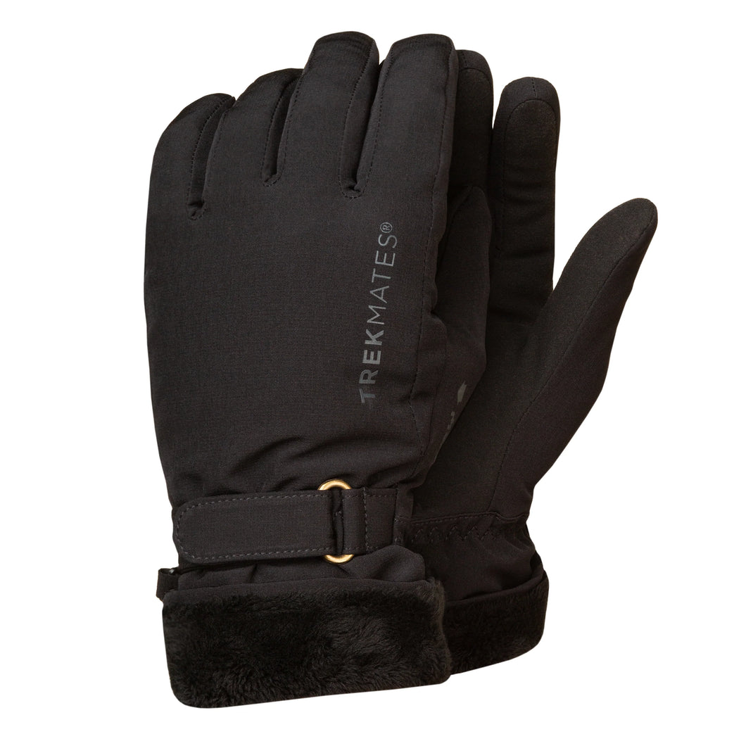 Trekmates Women's Milldale DRY Waterproof Gloves (Black)