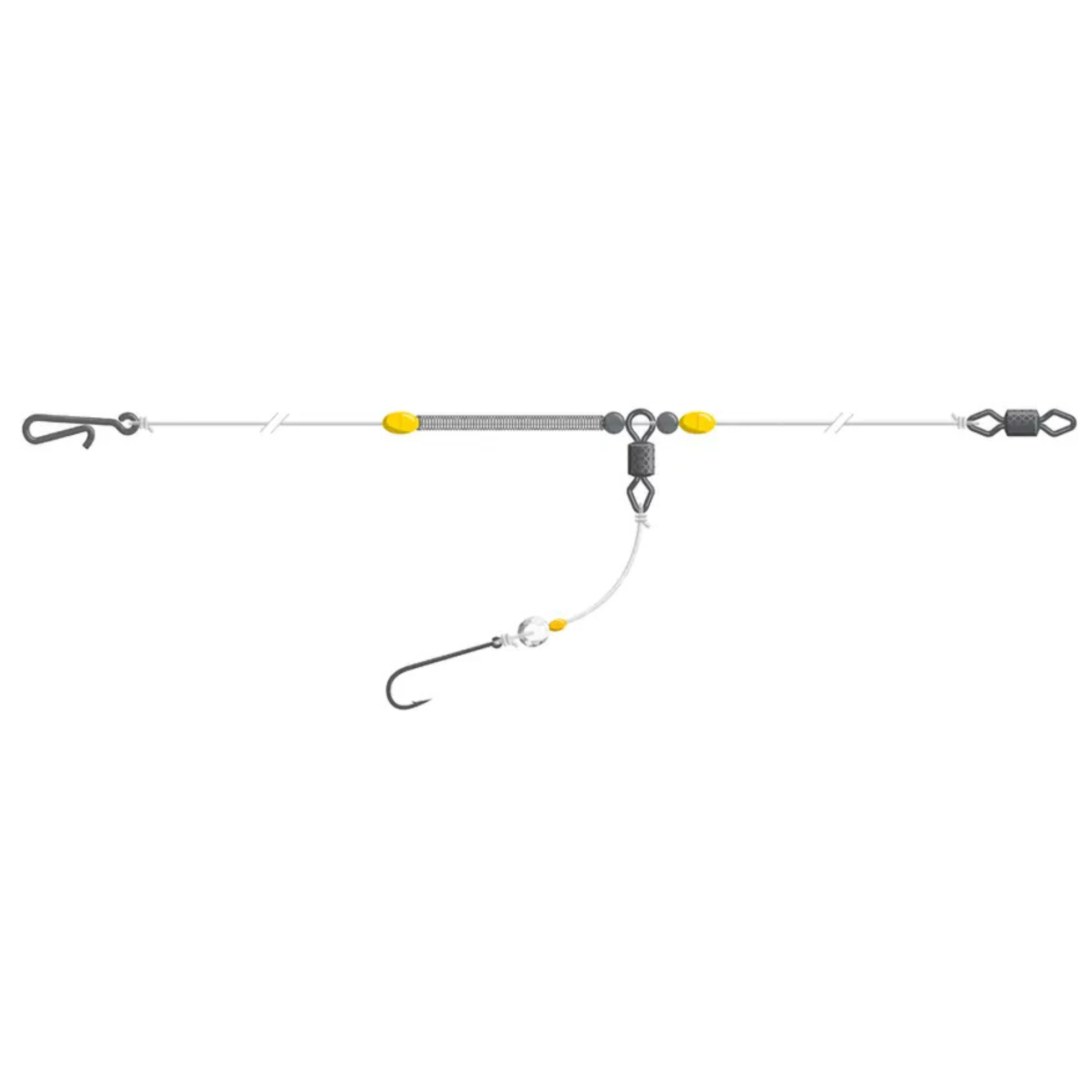 Axia 1 Hook Clipped Rig (Size 1/0)