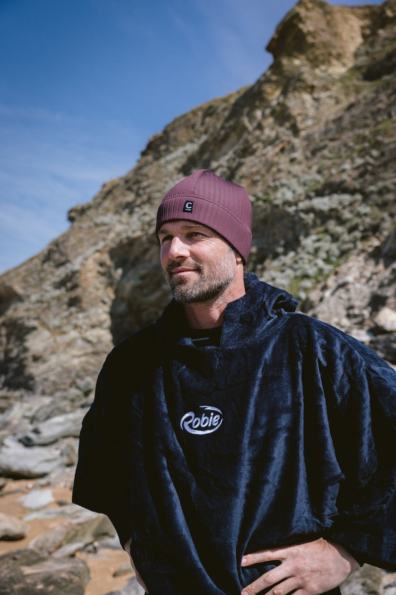 C-Skins Unisex Storm Chaser Thermal Neoprene Swim/Watersports Beanie (Rust)(2mm)