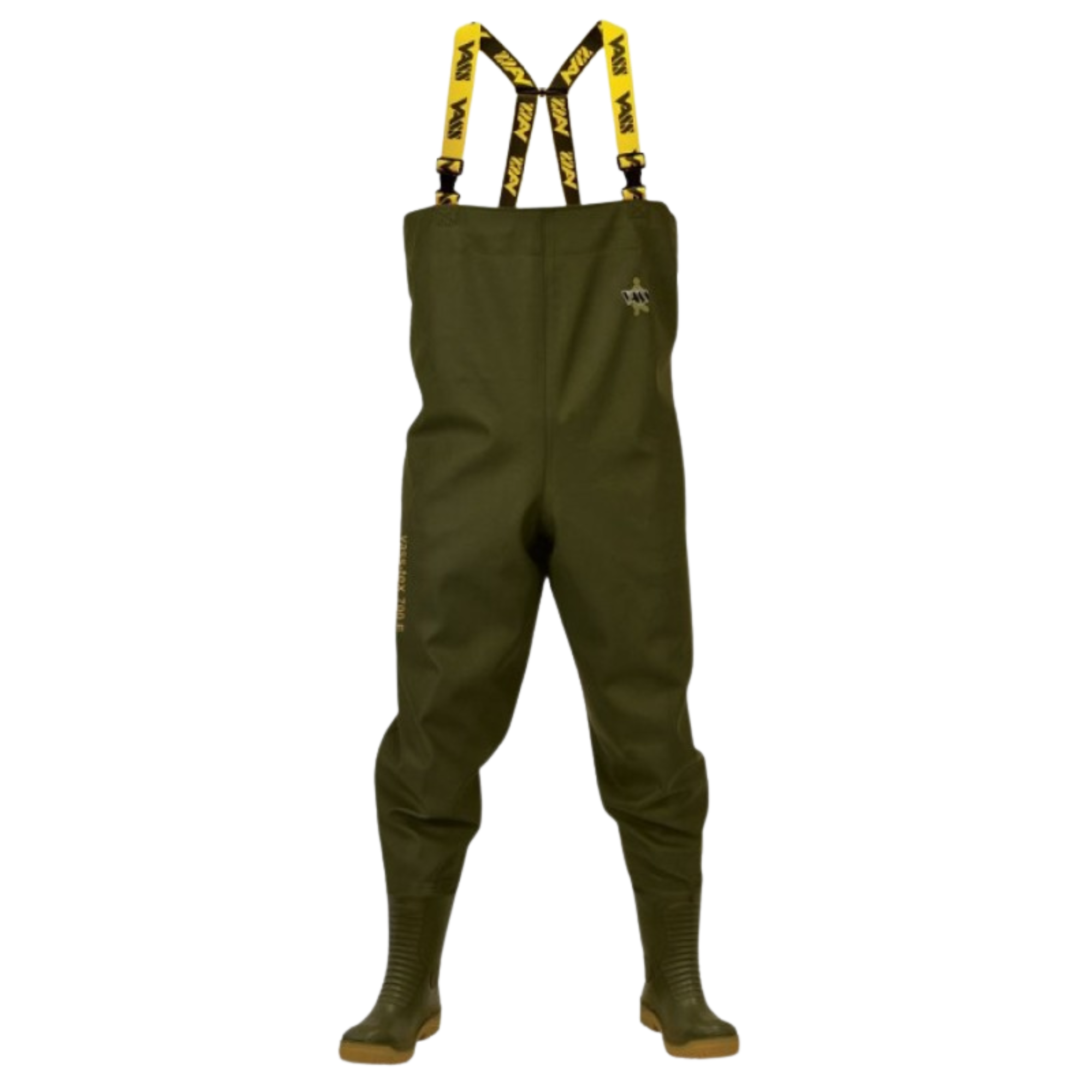 Vass Unisex Vass-Tex 700 Edition Bootfoot Non Studded Chest Waders (Green)