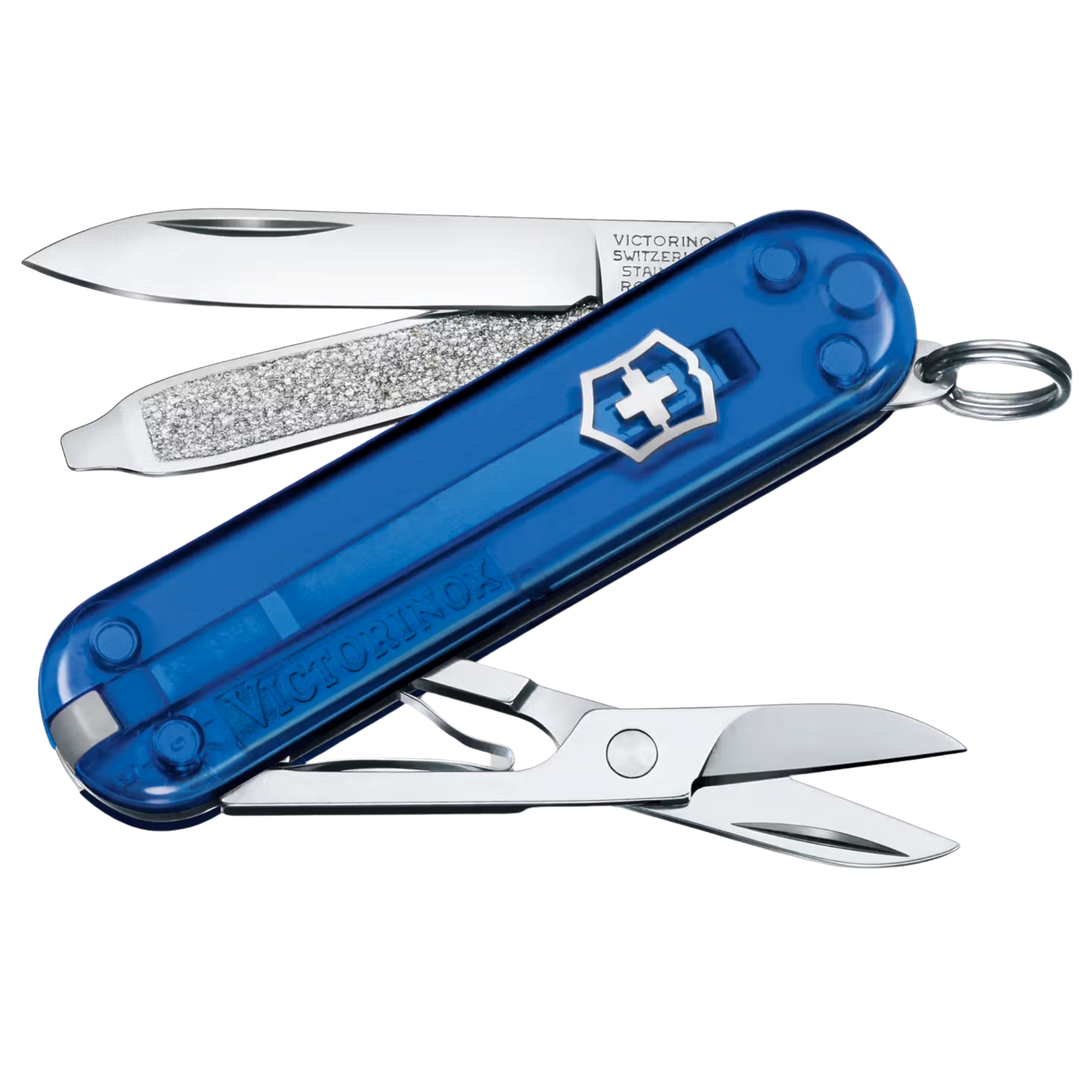 Victorinox Swiss Army Knife: Classic Collection (Transparent Deep Ocean)