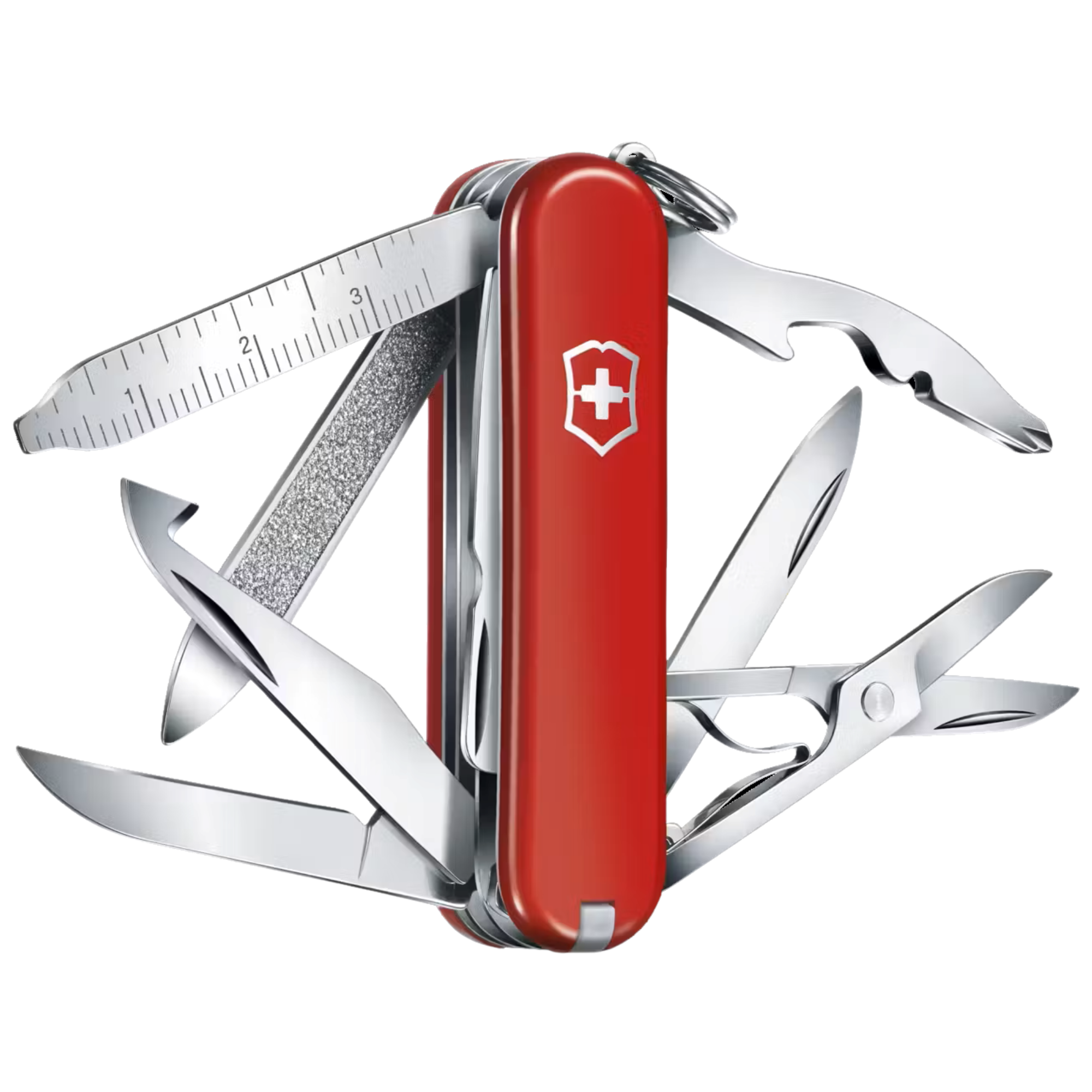 Victorinox Swiss Army Knife: MiniChamp (Red)(16 Tools)