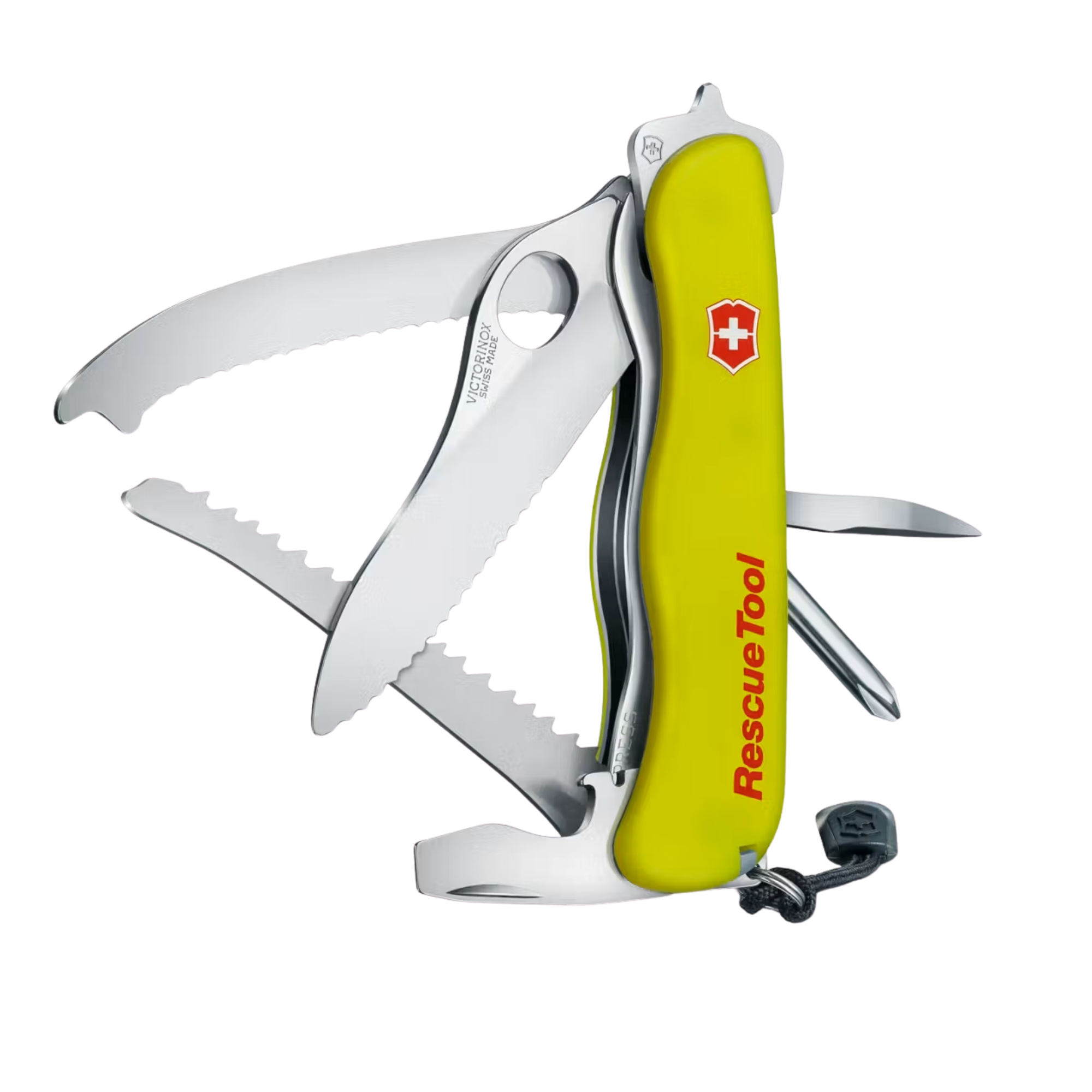 Victorinox Swiss Army Knife: Rescue Tool MW (Phosphorescent Yellow)(13 Tools)